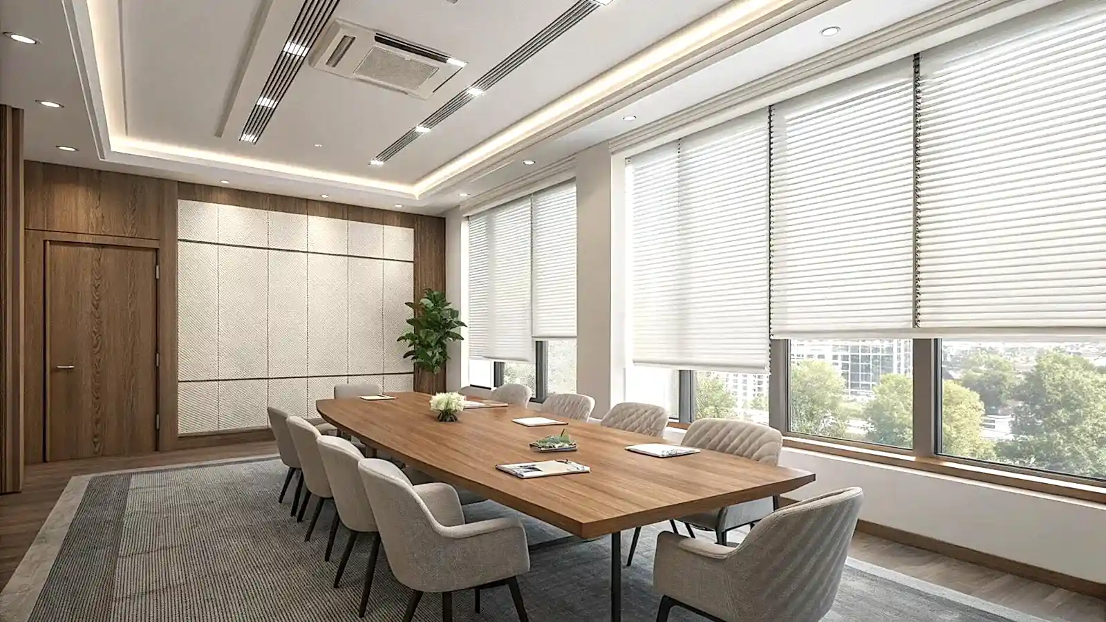 İşletmelere Özel Plise Perdeler – Estetik ve Fonksiyonel Çözümler