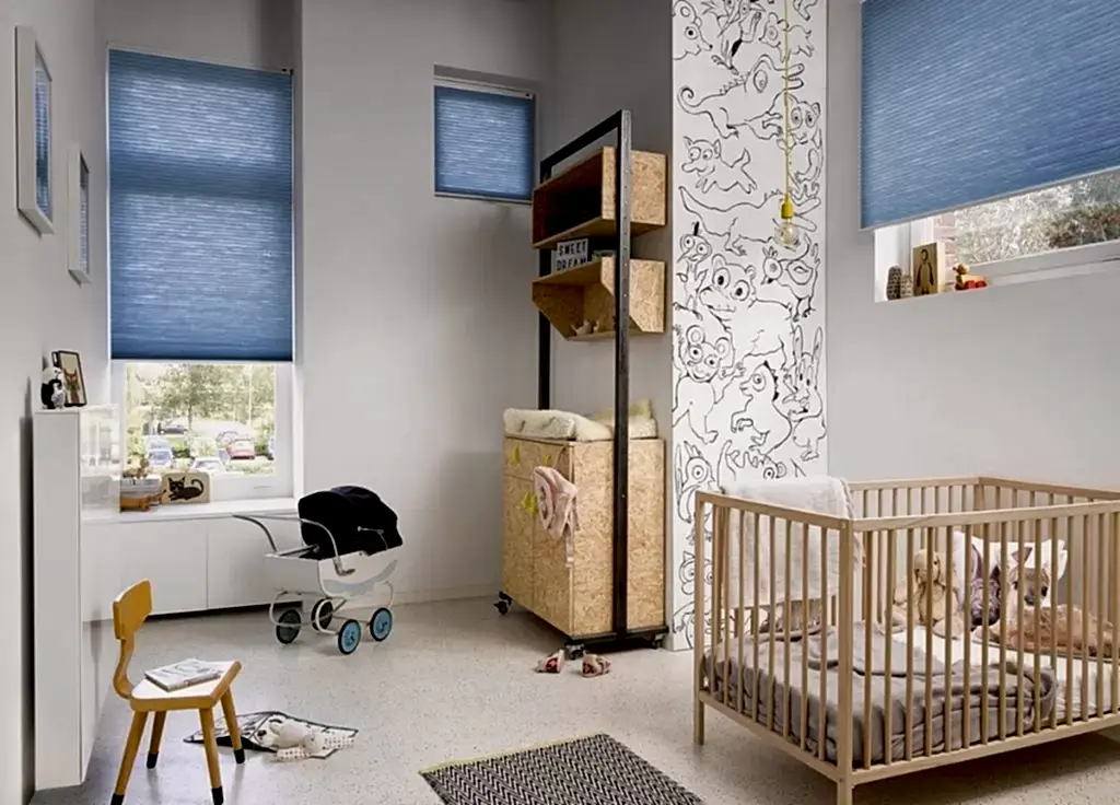 Çocuk Odası İçin Plise Perde – Renkli, Güvenli ve Kolay Kullanım