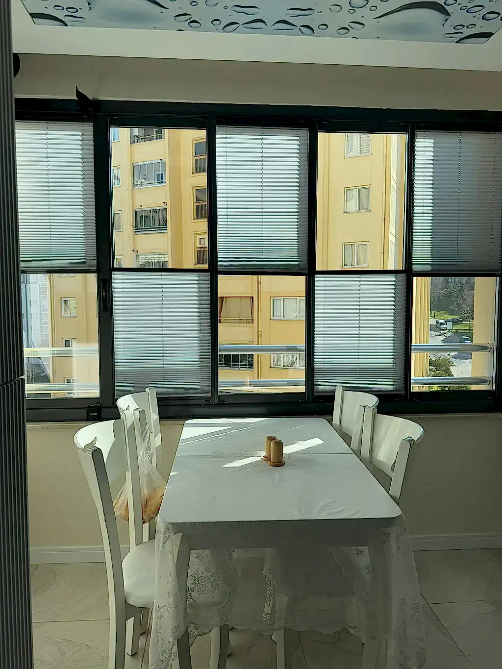 Cam Balkon İçin Güneş Kırıcı Plise Perde