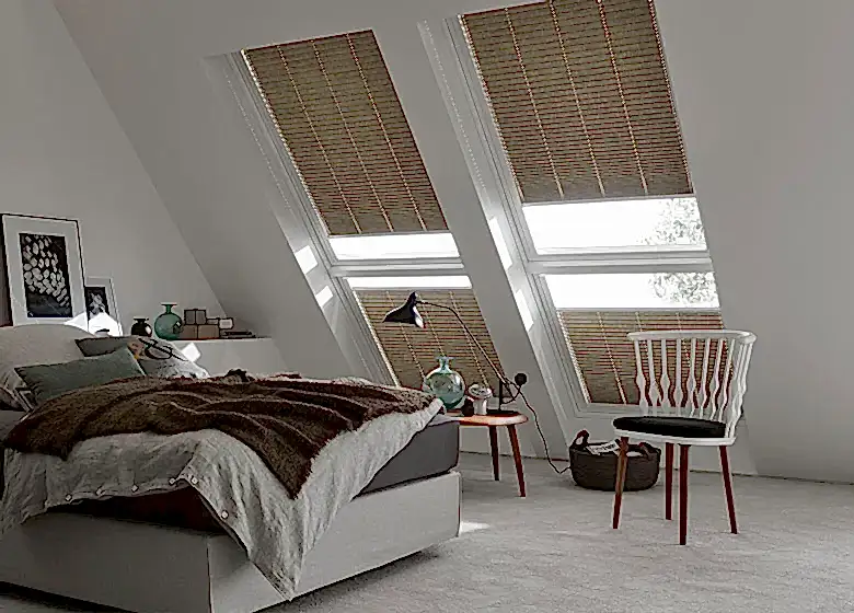 Villaya özel üretim plise perdeler